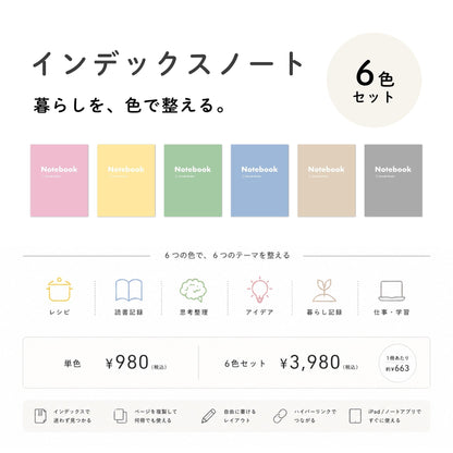 [Set discount] Index notebook